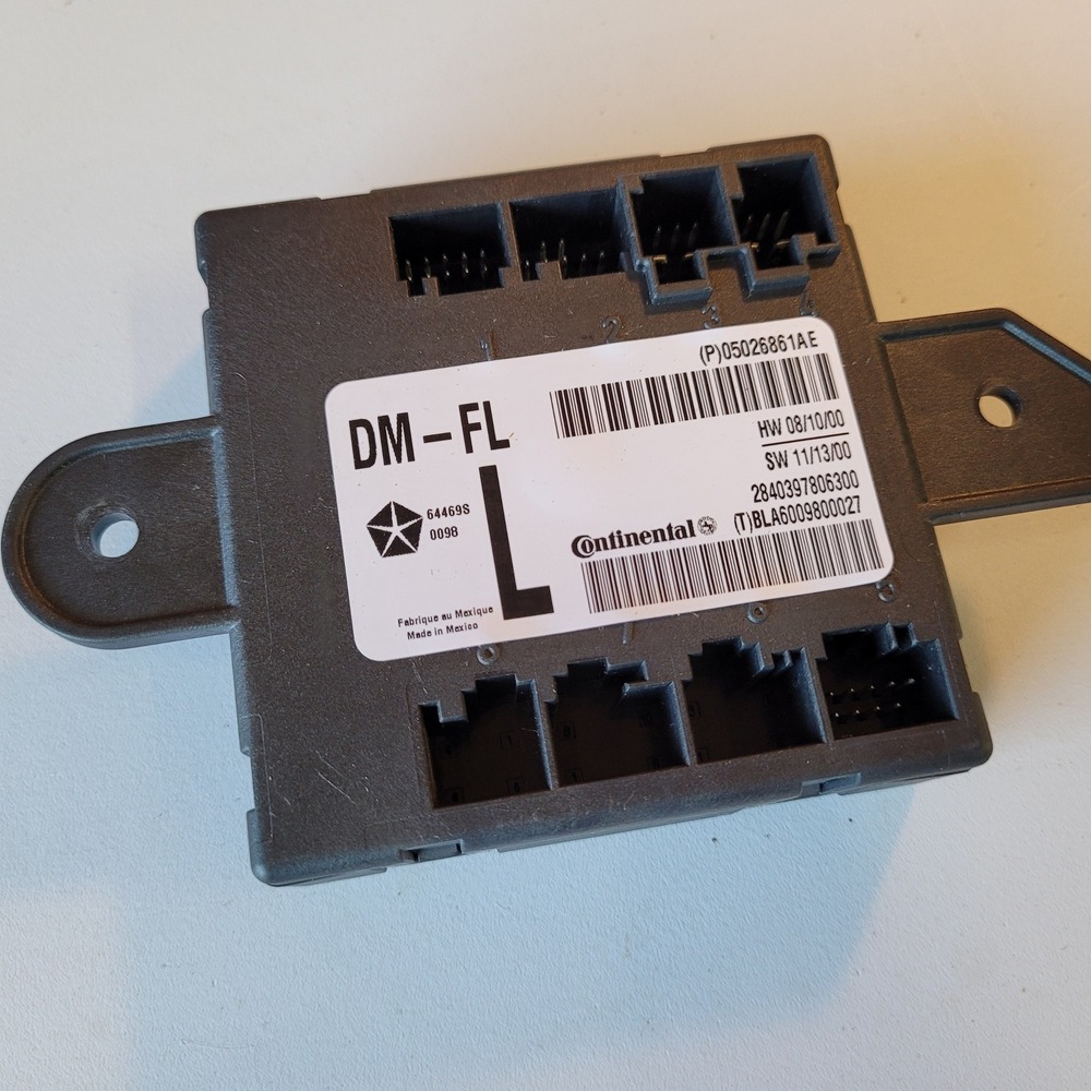 2010 Dodge Ram 1500 OEM Driver Front Left Door Module 05026861AE 2007-2020 Mopar